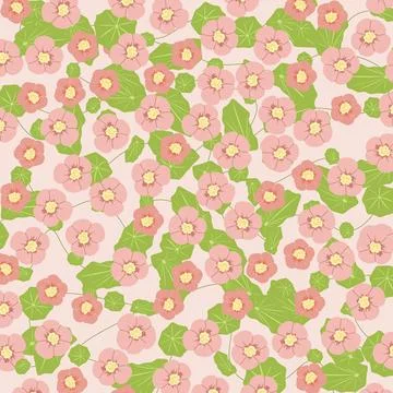 Abstract flower pattern background. Vector illustration. Stock Illustration