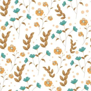 Abstract flower pattern background. Vector illustration. Stock Illustration