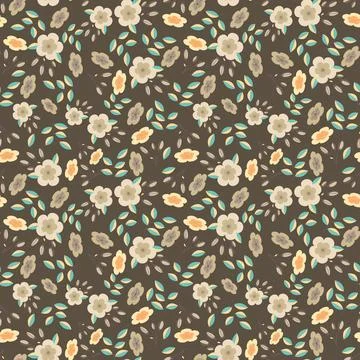 Abstract flower pattern background. Vector illustration. Stock Illustration
