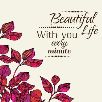 Abstract flower pattern Stock Illustration