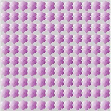 Abstract Flower Pattern for Modern Branding and Textile Decor Stock Illustration