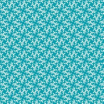 Abstract flower pattern sky blue background イラスト素材