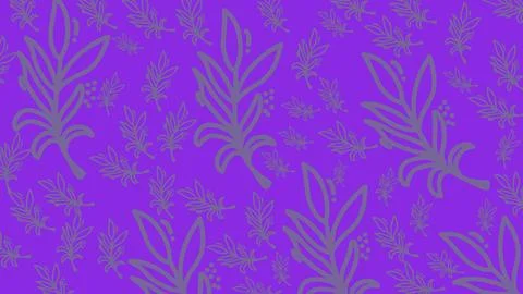 Abstract flower seamless pattern (2) Stock Illustration