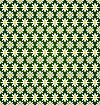 Abstract flower seamless pattern with ethnic ornament Stock Illustration