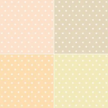 Abstract flower seamless pattern Stock Illustration