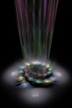 Abstract flower theme Stock Illustration