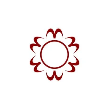 Abstract Flower vector Logo Template Illustration Design. Vector EPS 10. Stock Illustration