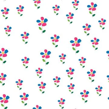 Abstract flower on a white background. Stock Illustration