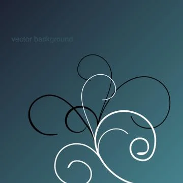 Abstract flowers background Stock Illustration