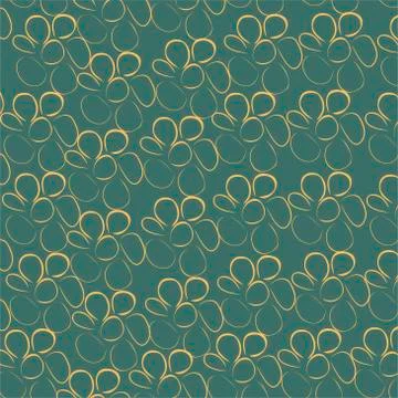 Abstract flowers background Stock Illustration