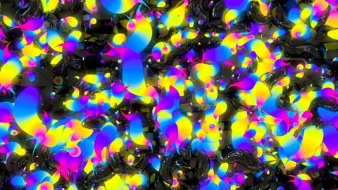 Abstract flowers Stock-Footage 144282332