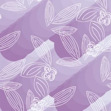 Abstract flowers Stock Illustration