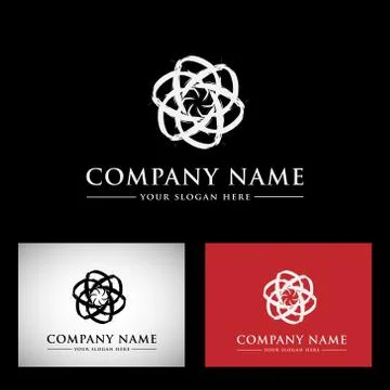 Abstract flowers Stock Illustration