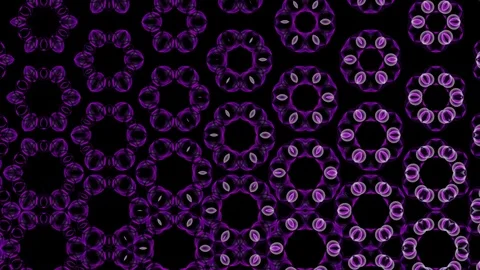 Abstract Flowers Loop Stock Footage 88245786