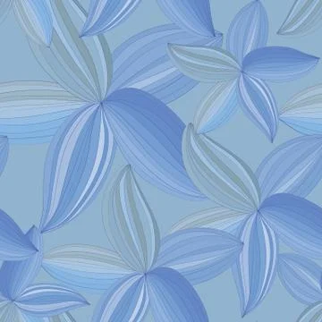 Abstract flowers petals Stock Illustration
