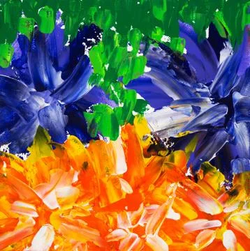 Abstract flowers Stock Photos