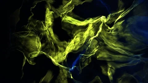 Abstract flowing artistic dynamic digital energy wave motion background Stock Footage 327523585