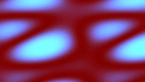 Abstract flowing blue and red pattern background for creative motion design Stock Footage 340377911