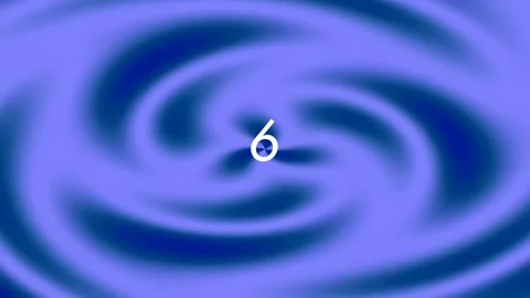 Abstract flowing blue liquid background texture loop Stock Footage 342093731