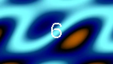 Abstract flowing blue liquid wave pattern background for digital technology.. Stock Footage 342092416