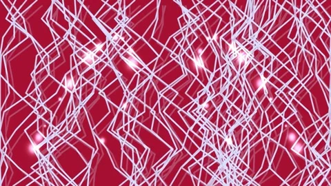 Abstract flowing blue neon lines background pattern for modern graphic design Stock Footage 339788696