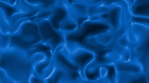 Abstract, flowing, blue, smooth, shiny, surface, background. Stock Footage 282105609