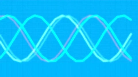 Abstract flowing blue wave pattern background for corporate and technology us Stock Footage 339488698