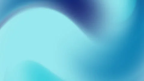 Abstract flowing blue waves smooth art background swirling motion Stock Footage 312985324