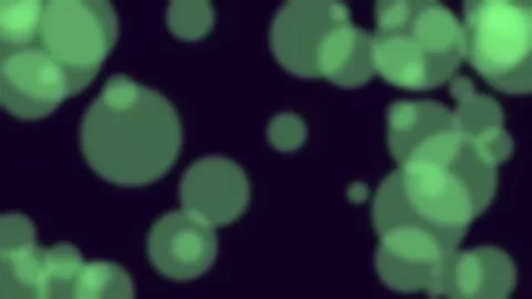 Abstract flowing bokeh light background animation for festive digital art Stock Footage 340377818