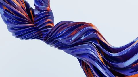 Abstract flowing caramel background Stock Illustration