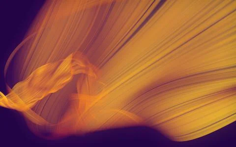 Abstract flowing cloth Stock Illustration