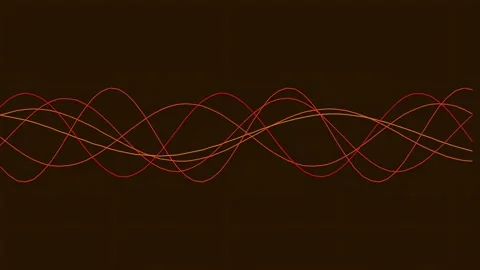 Abstract flowing digital wave pattern background for futuristic technology .. Stock Footage 337165287