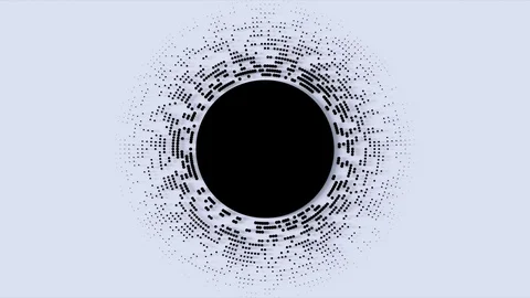 Abstract Flowing Dots, 3d Animation 4k Vidéo 123865067