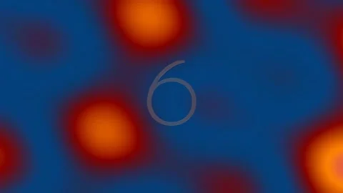 Abstract flowing energy background with glowing numeral nine transition effec Stock Footage 342093334