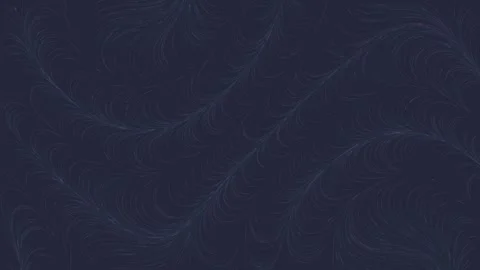 Abstract flowing feather lines animation on dark background for cinematic m.. Stock Footage 341907900