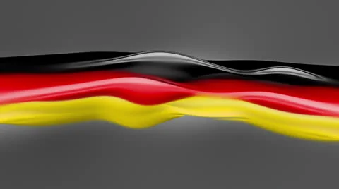 Abstract flowing flag. Germany. HD Stock Footage 23475906