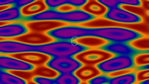 Abstract flowing geometric wave pattern background for modern design Stock Footage 342115795