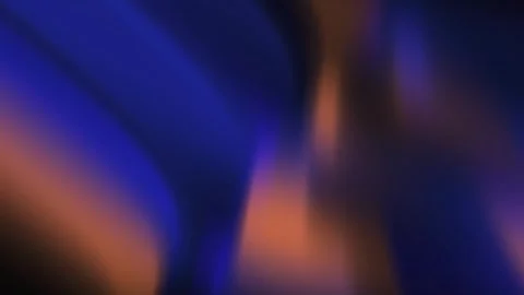 Abstract flowing gradient background with blue and orange hues Stock Footage 338124841