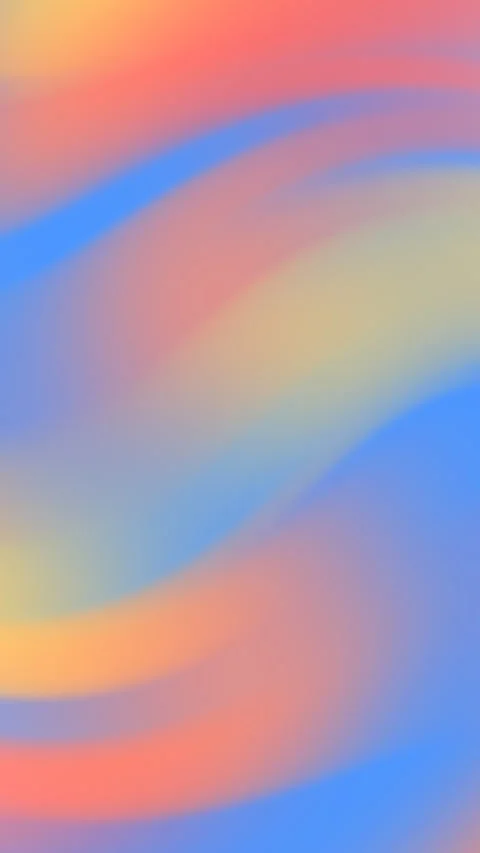 Abstract Flowing Gradient Background with Soft Wavy Pastel Colors Stock Footage 326039382