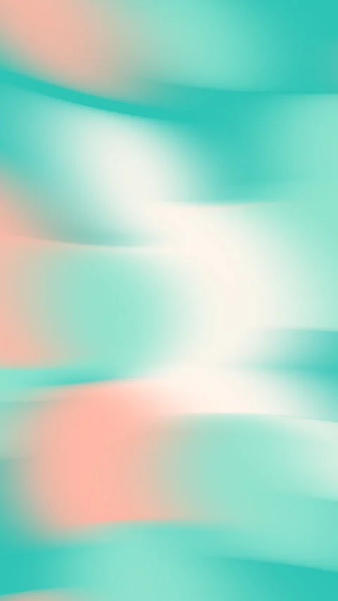 Abstract flowing gradient background with soft teal and peach colors Stock Footage 327254590