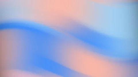 Abstract flowing gradient background with soft blue and peach colors Vídeo Stock 327502317