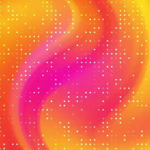 Abstract flowing gradient background with sparkling particles Stock Footage 337937582
