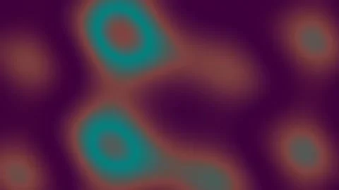 Abstract flowing gradient background of vibrant red and blue waves Stock Footage 341056853