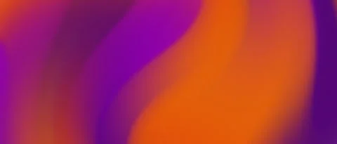 Abstract flowing gradient background with vibrant purple and orange colors Vidéo 347413230