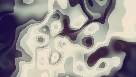 Abstract flowing gradient lines animation. 4K trendy texture. Loop video footage Stock Footage 123370568