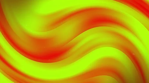 Abstract Flowing Gradient of Red and Yellow Shades on Smooth Background in 4K Stock Footage 308464268