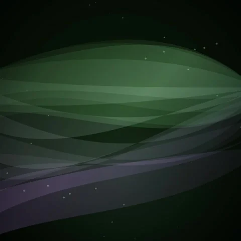 Abstract flowing green gradient background with subtle dark particle effect Stock Footage 345690315