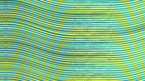 Abstract flowing green lines with subtle texture during a gentle wave motio.. Stock-Footage 346579112