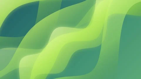 Abstract Flowing Green Stripes Background Template Stock Footage 331786363