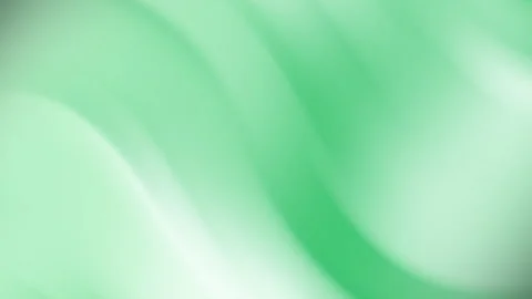 Abstract Flowing Green Waves Background Animation Smooth Gradient Motion Stock Footage 327334895